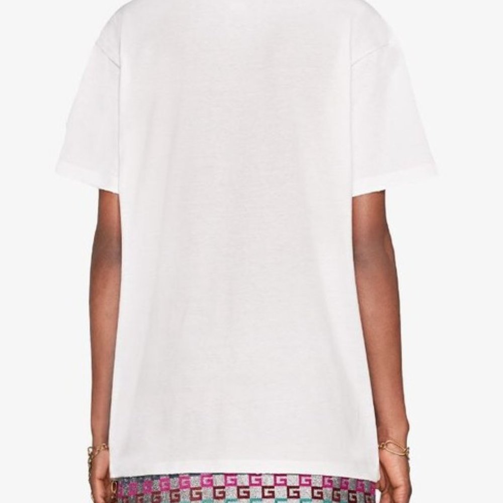 Gucci Printed Guccification Cotton T-shirt NEW W TAGS RARE! - Picture 2 of 7